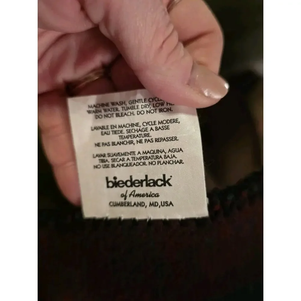 Biederlack vintage blanket